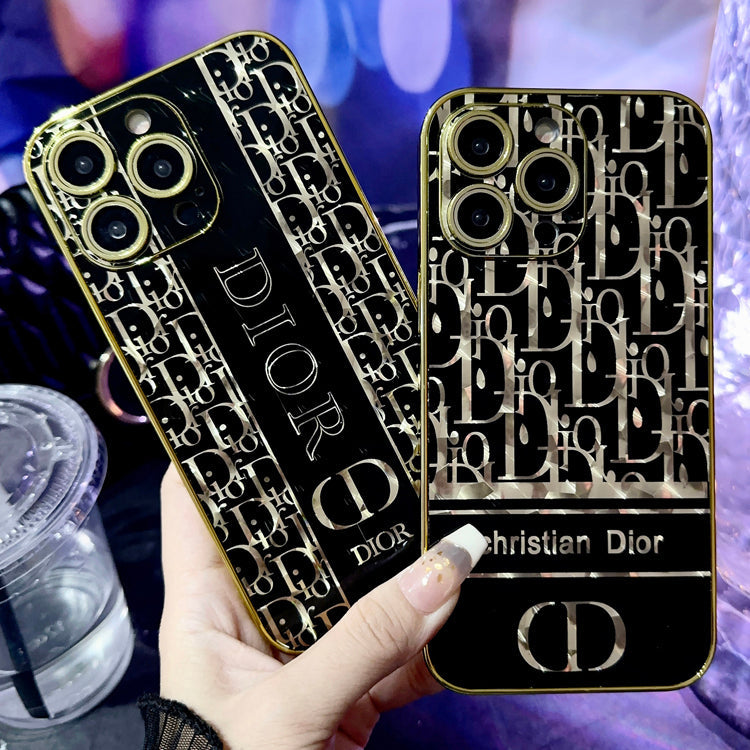 Sparkling Black Gold Full Embossed Case