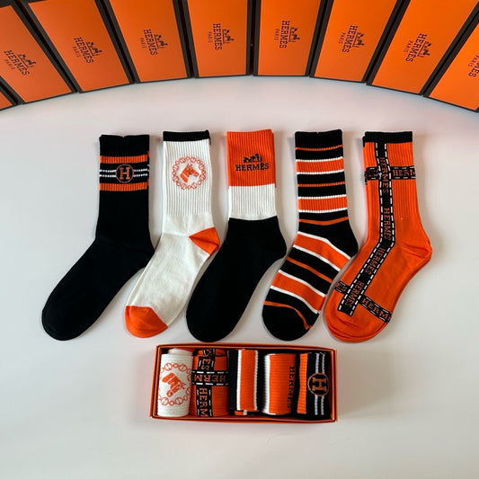 New mid to long tube stacking socks