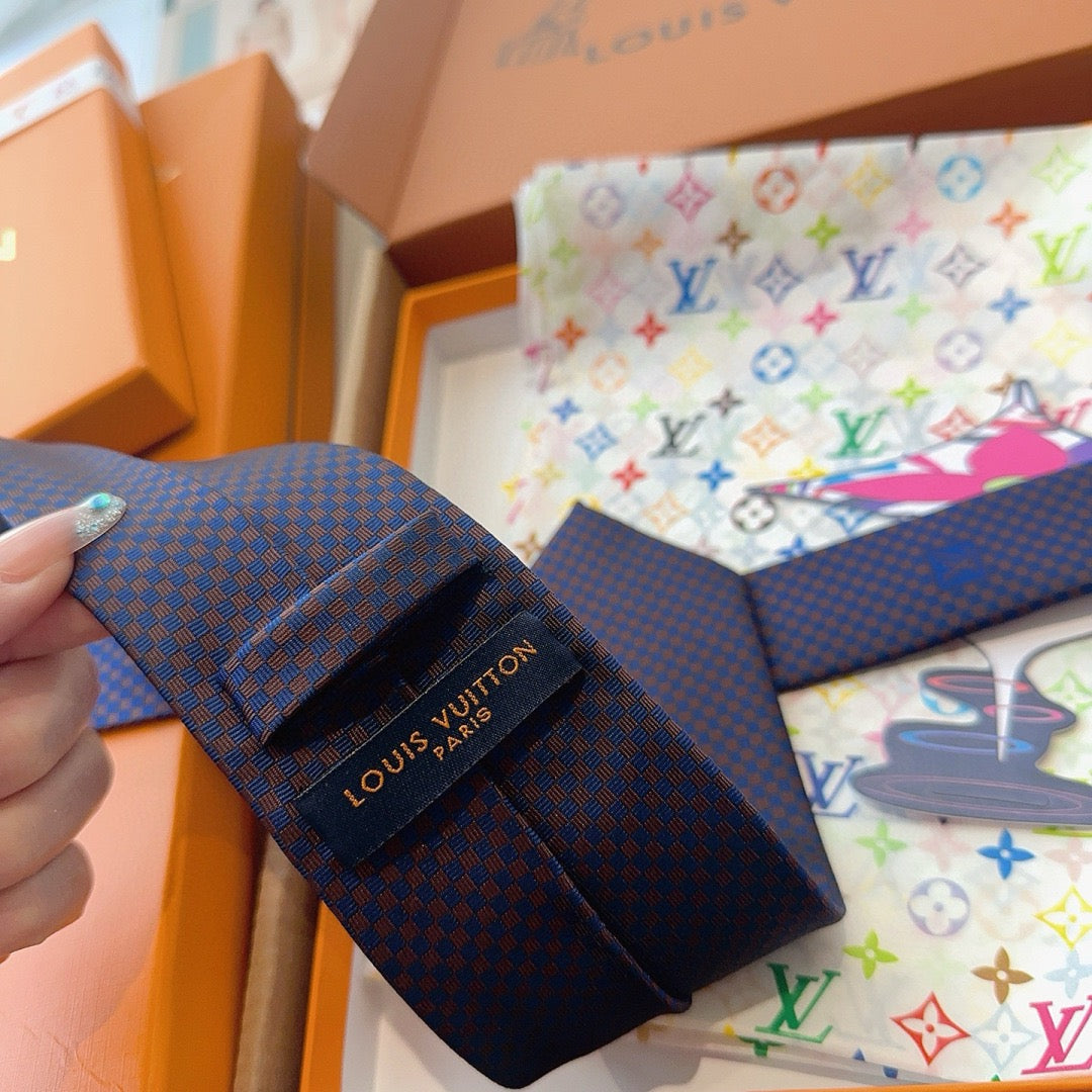 New tie styles are coming π Checkerboard pattern