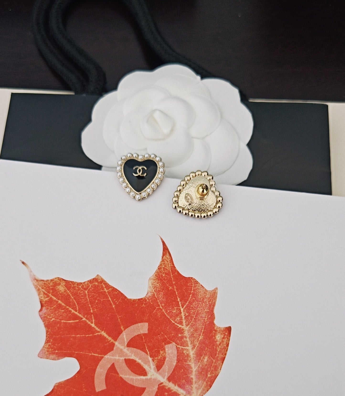 Latest model ππ Light Gold Black Love Necklace