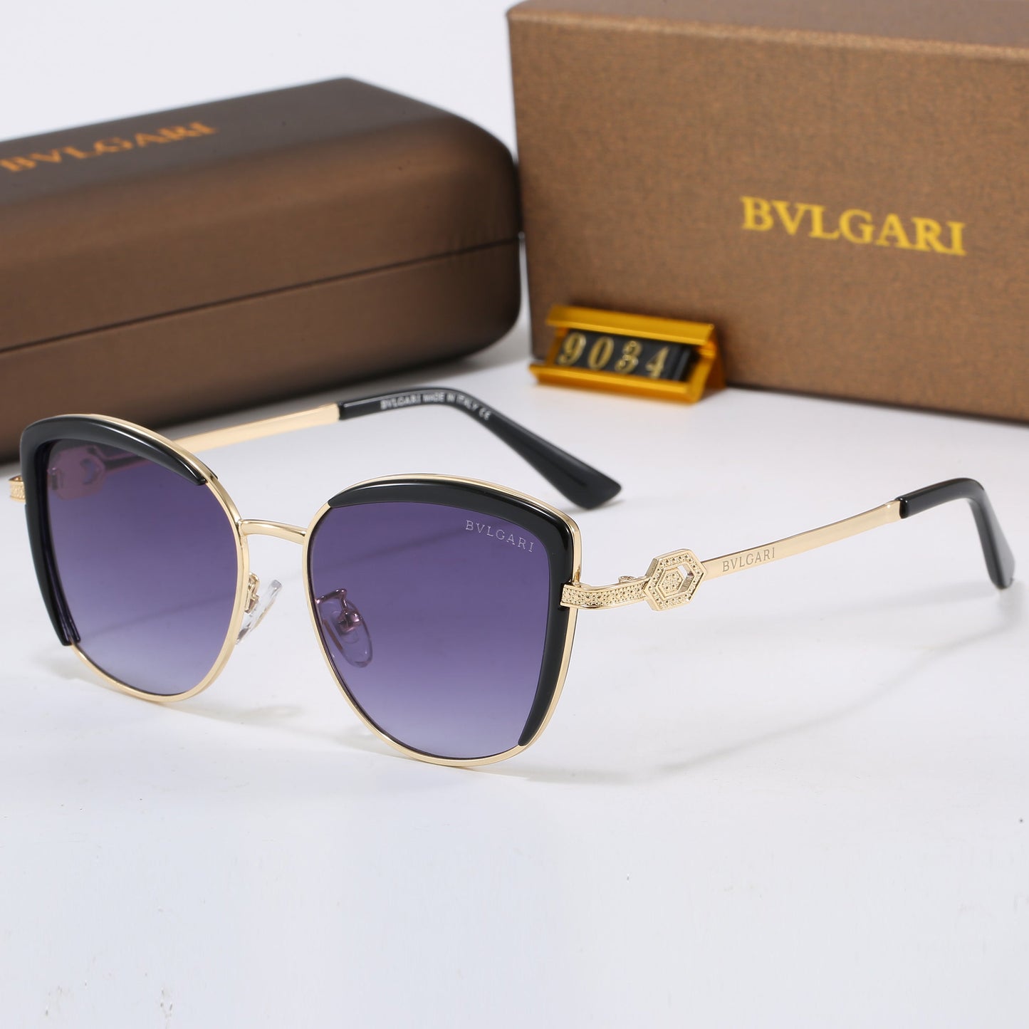 8 colors New fashion and practical sunglasses 9034