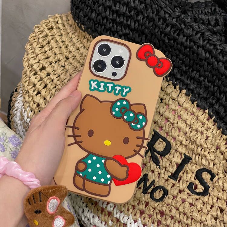 3 Color Cute 3D card case