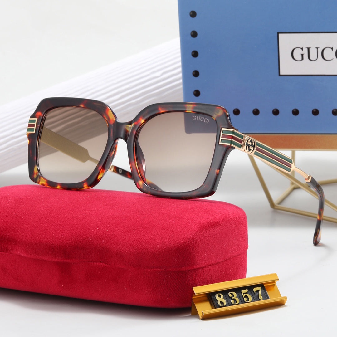 5 Color Trendy Sunglasses 8357
