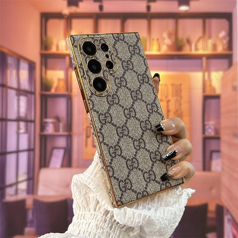 Vintage Embossed Electroplated Samsung Case