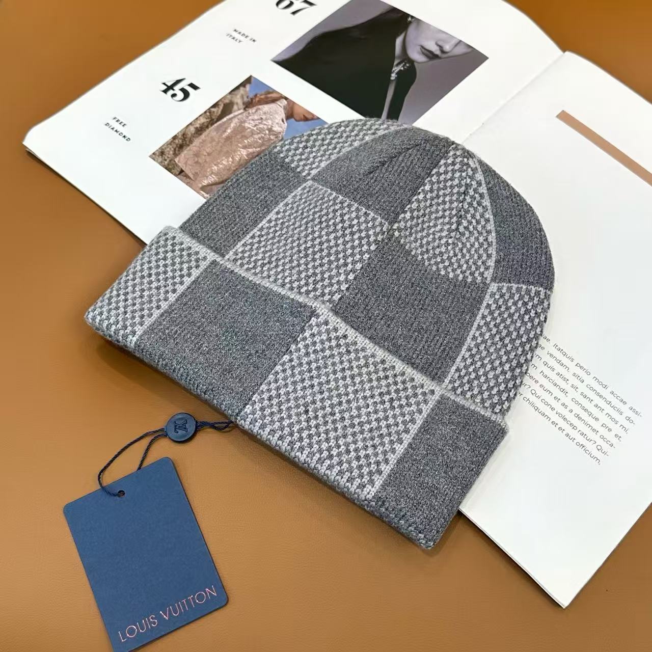 2025 New Embroidered Knitted Woolen Hat