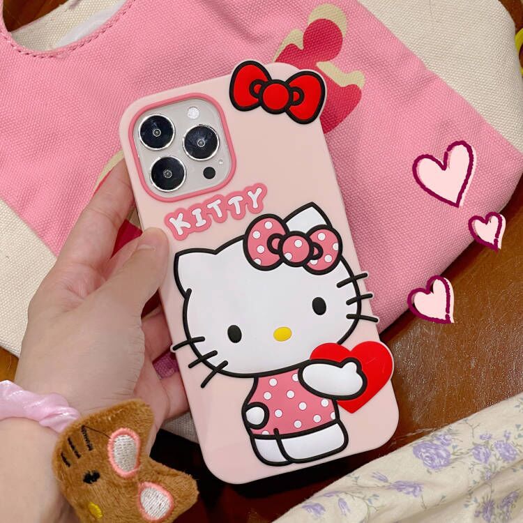 3 Color Cute 3D card case