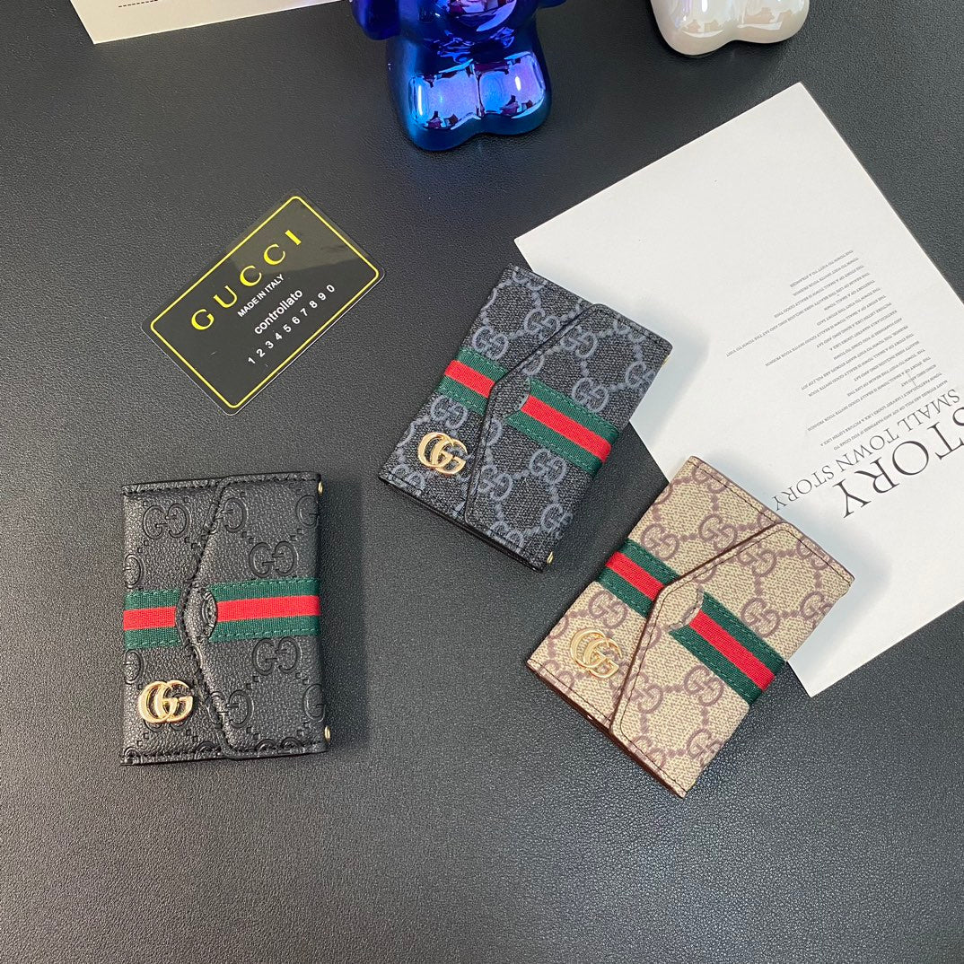 Luxury leather card holder