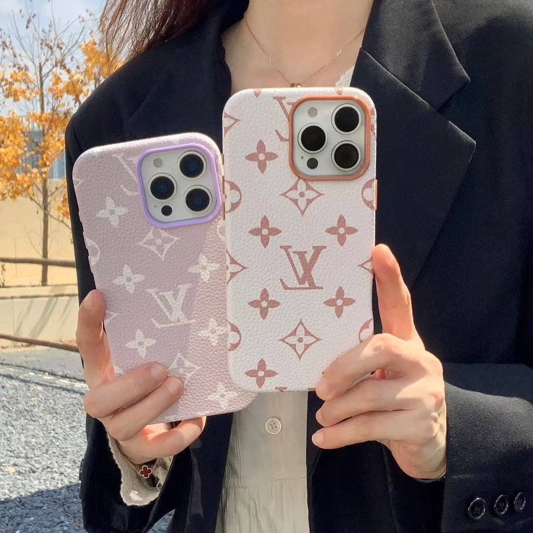 Fashion Embossed Leather All-Inclusive Case
