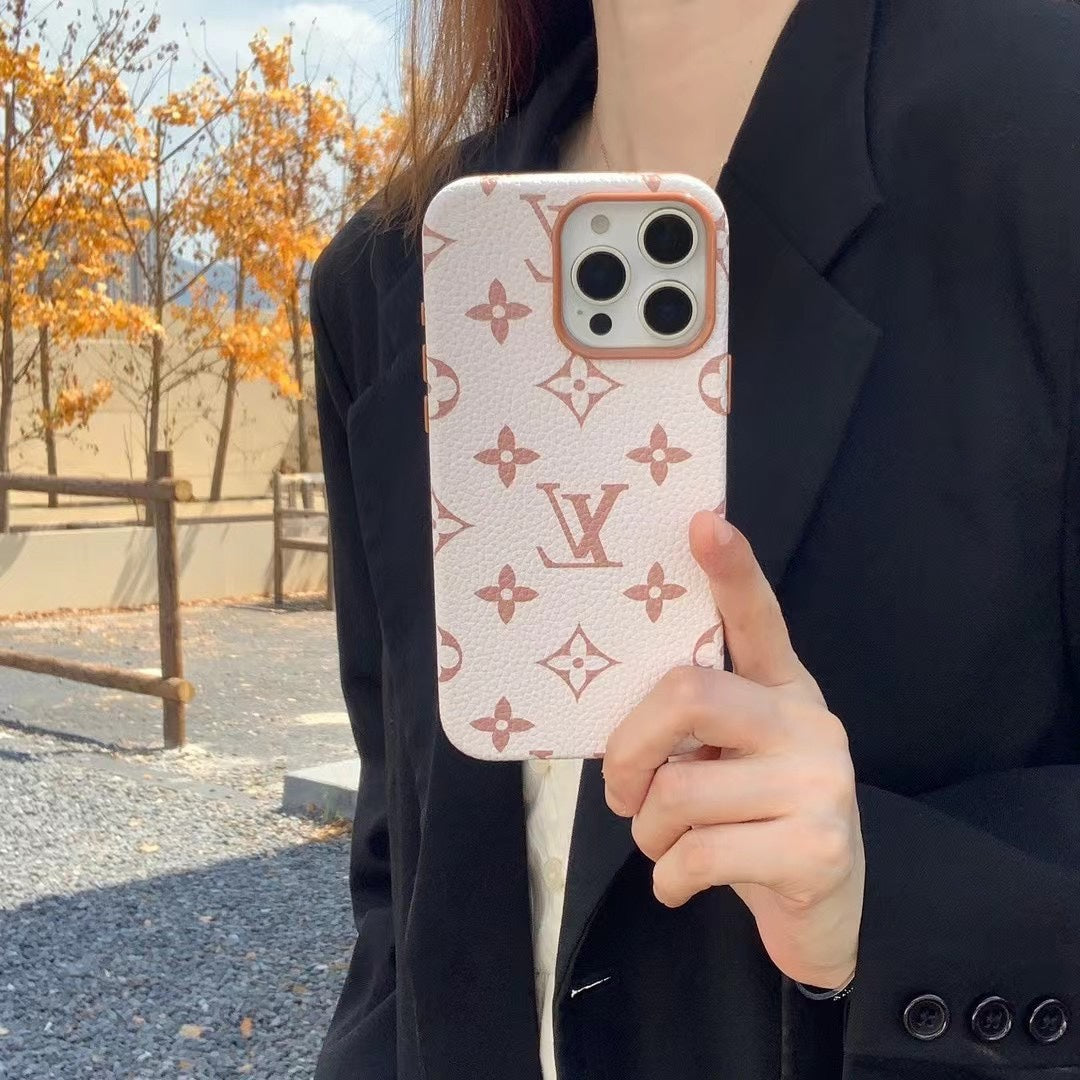Fashion Embossed Leather All-Inclusive Case