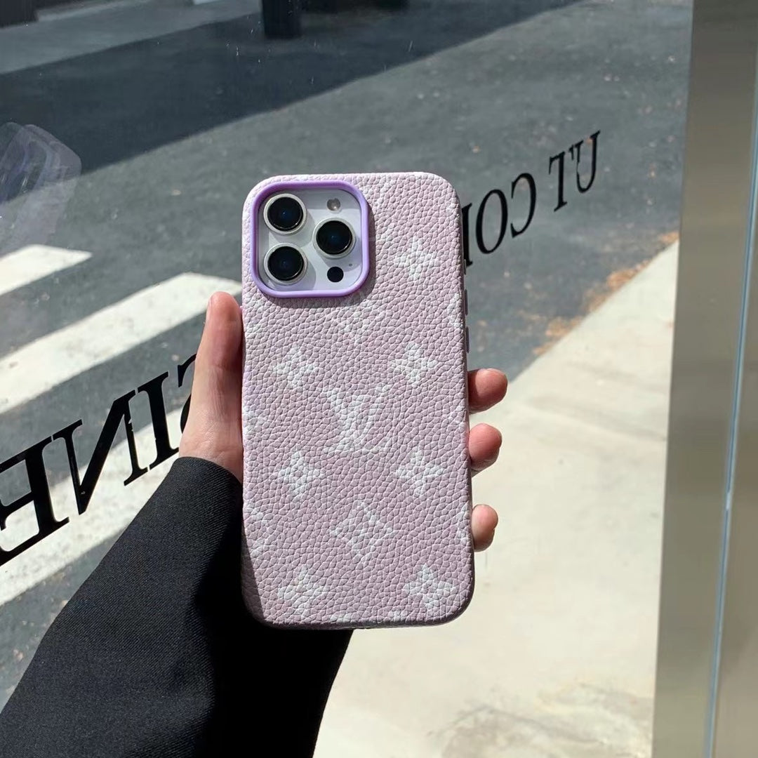 Fashion Embossed Leather All-Inclusive Case