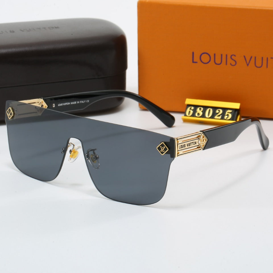 Fashion New Retro Watermark Sunglasses 68025