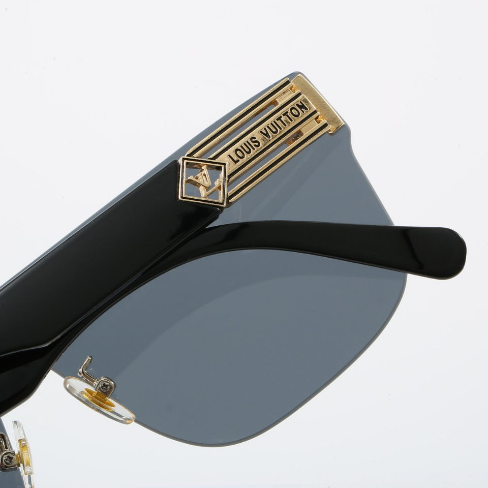 Fashion New Retro Watermark Sunglasses 68025