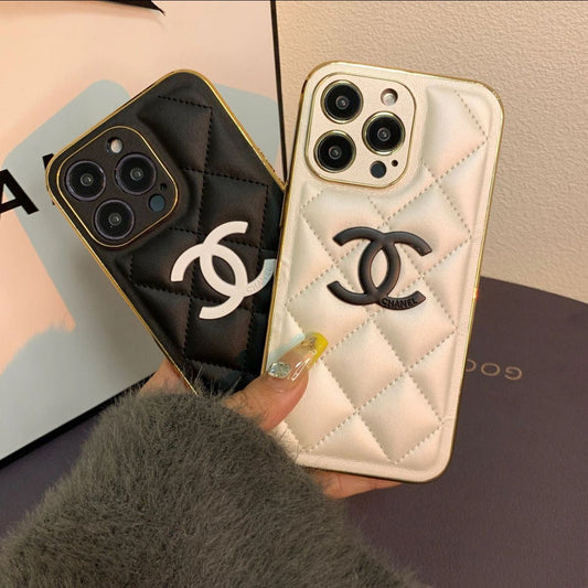 Electroplating All-inclusive Soft Leather Case