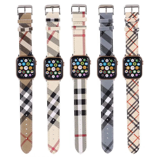 Retro Checkered Apple Watch Band