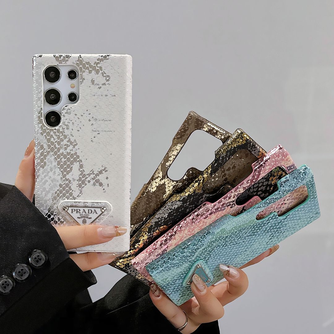 Laser Snake Pattern Triangle Logo Samsung Galaxy Case
