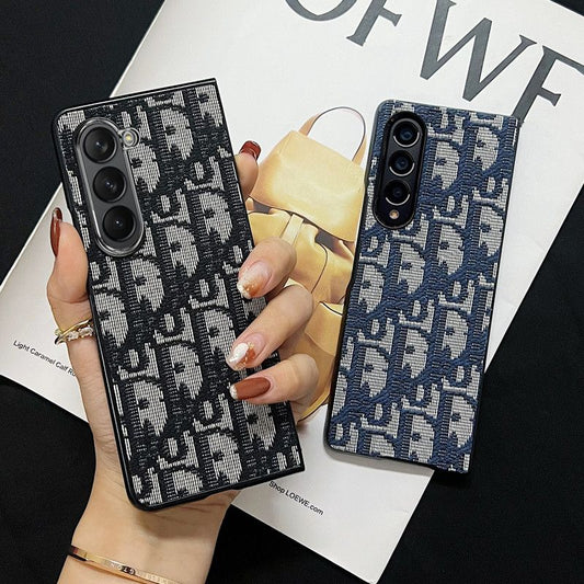 Canvas Embroidery Fold Case