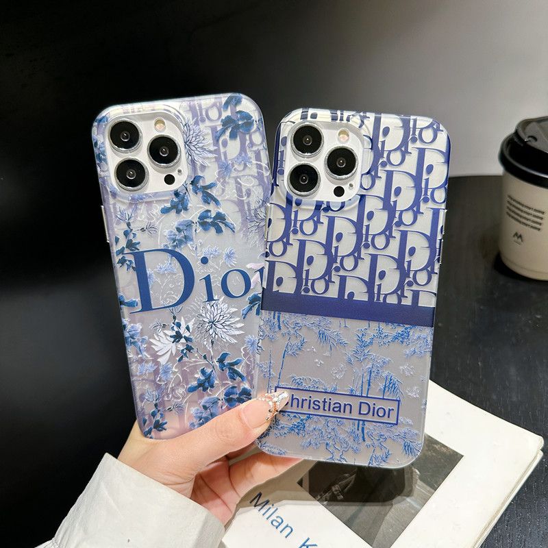 Blue Embossed Matte Case