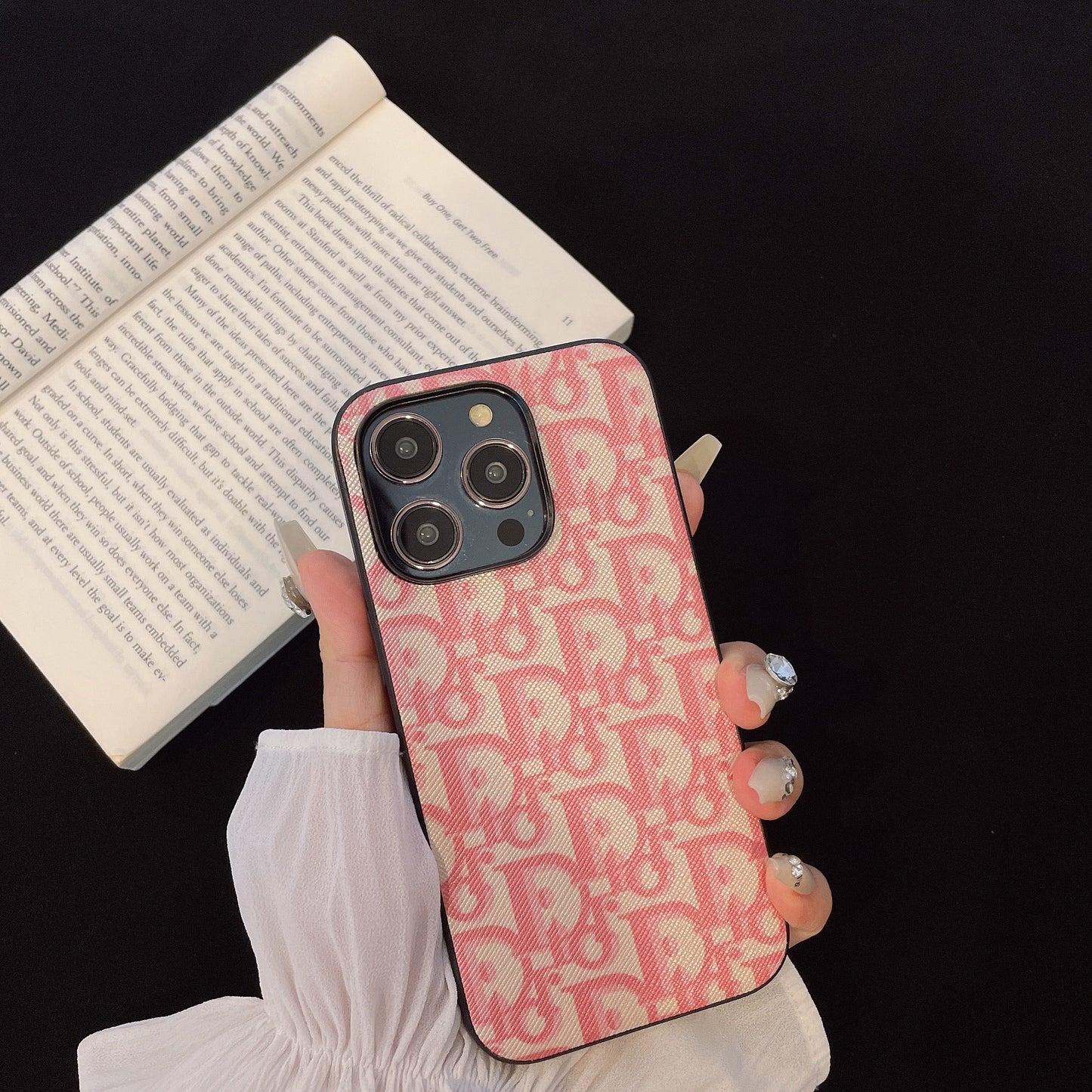 Vintage Canvas Embossed Case
