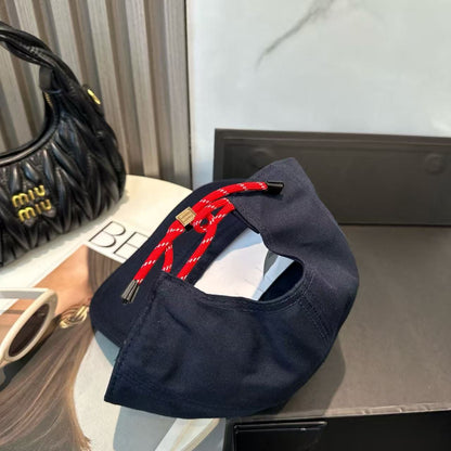 Canvas baseball cap