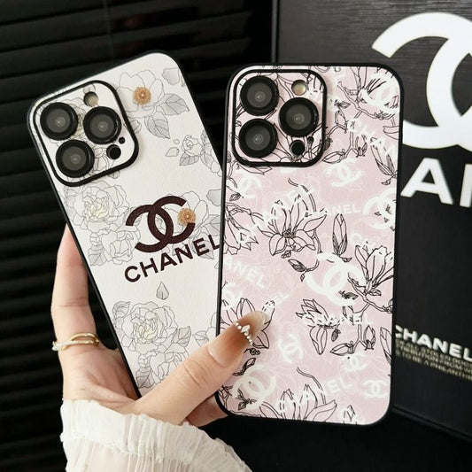 Fashion Floral Leather Case