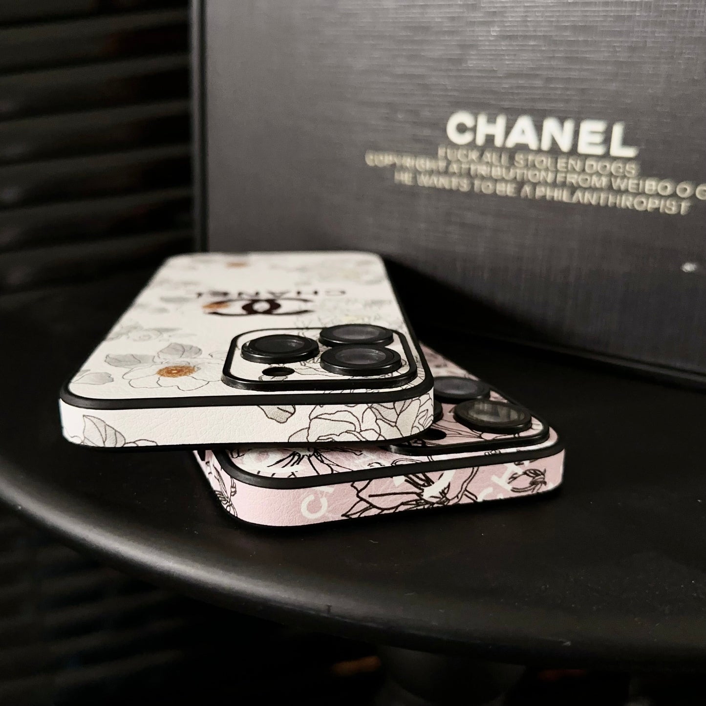 Fashion Floral Leather Case