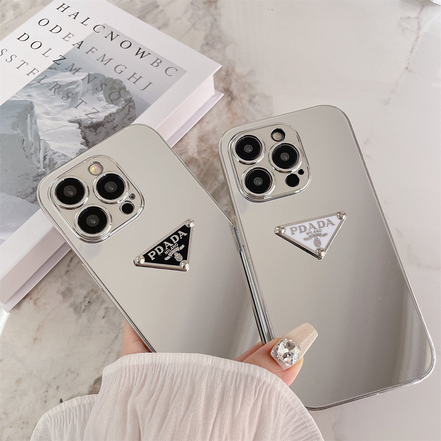 Mirror Triangle Logo Case