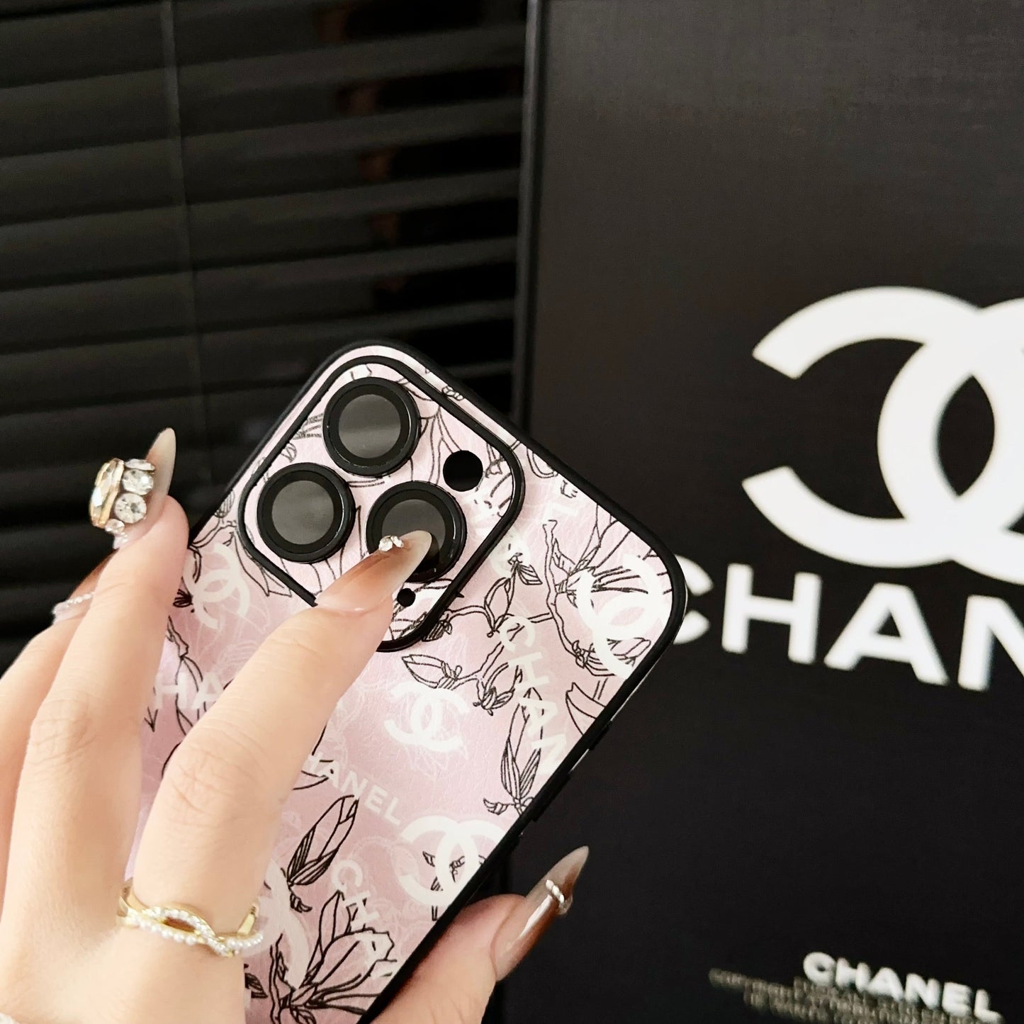 Fashion Floral Leather Case
