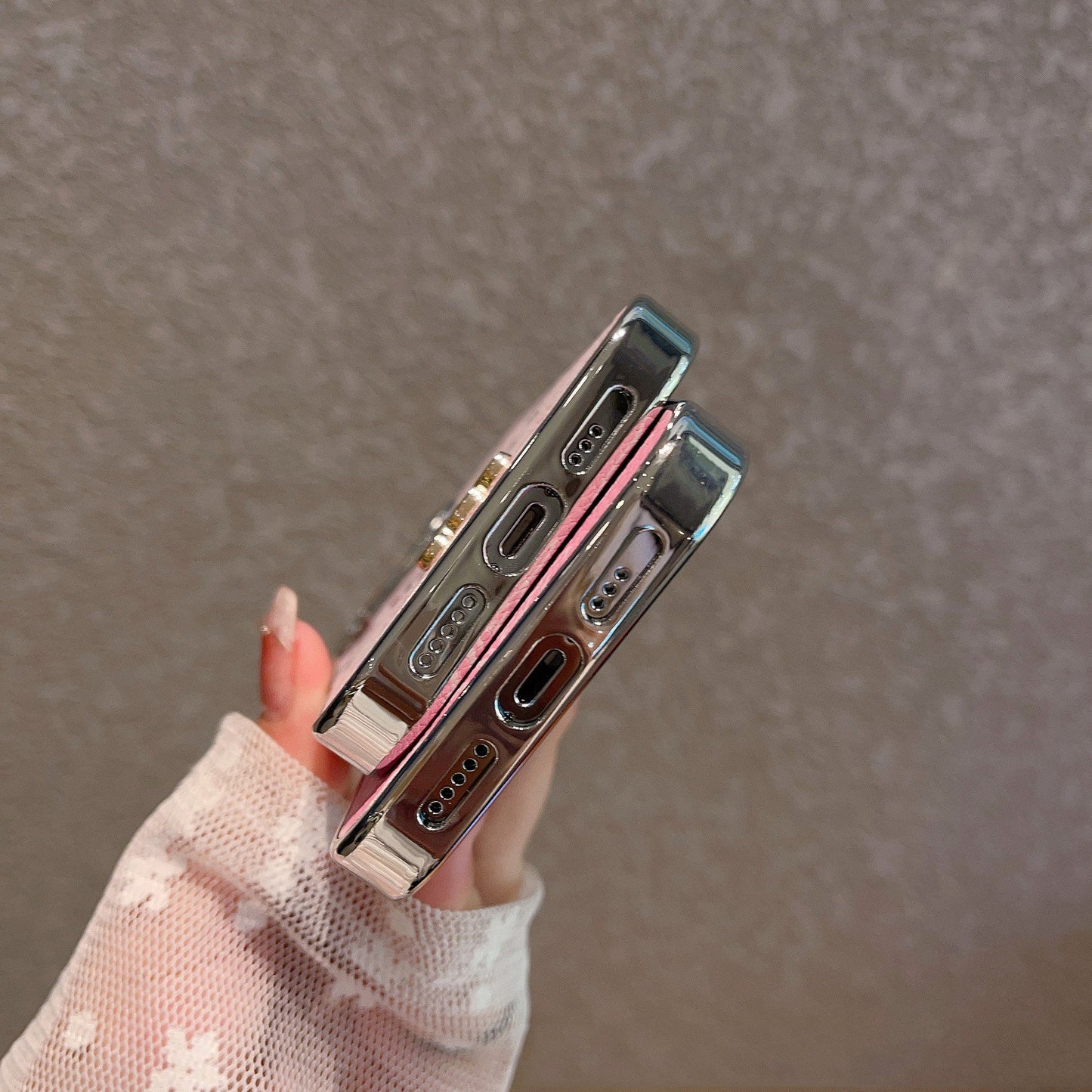 Luxury electroplating case