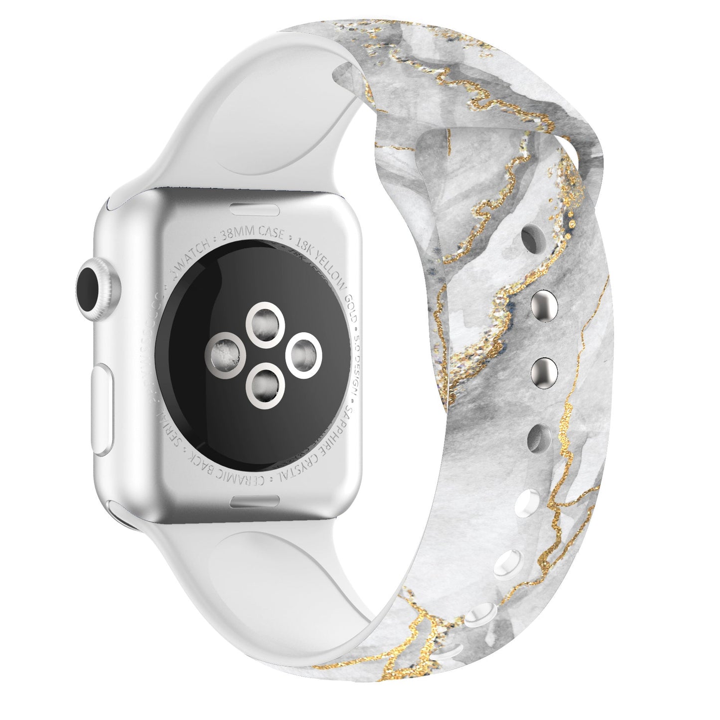 Gray Gold Marble