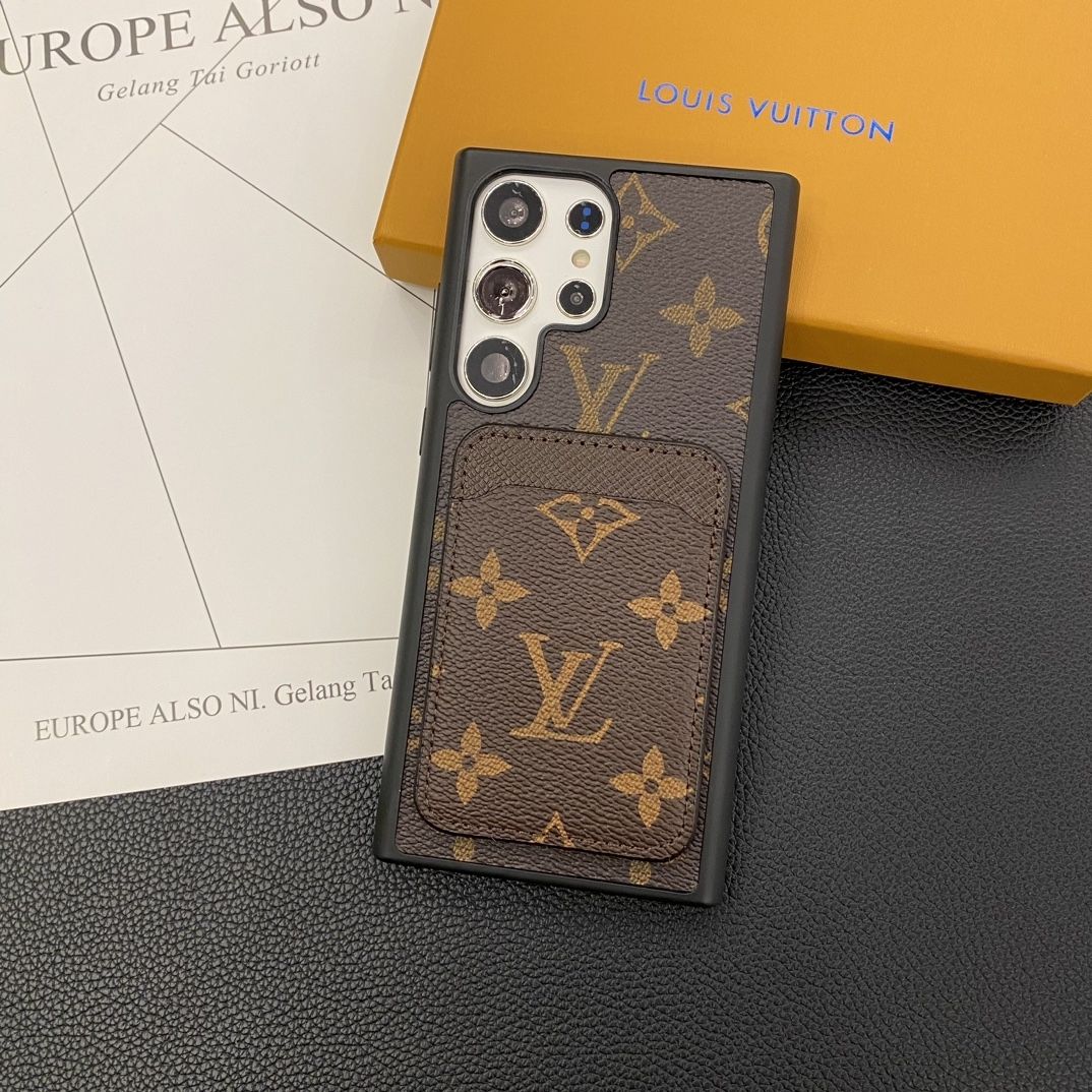 Classic Leather Card Holder Samsung Galaxy Case