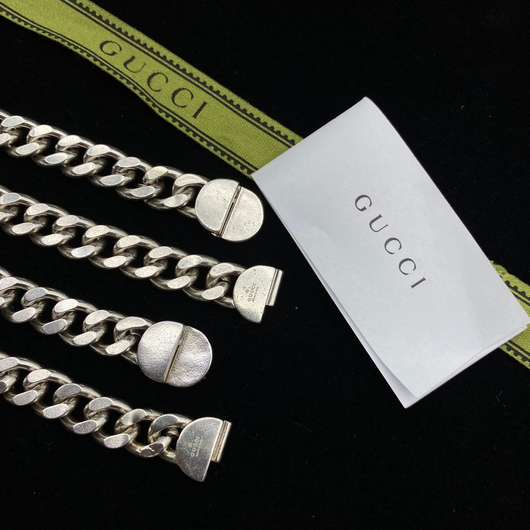 Trendy Punk Style Script Necklace
