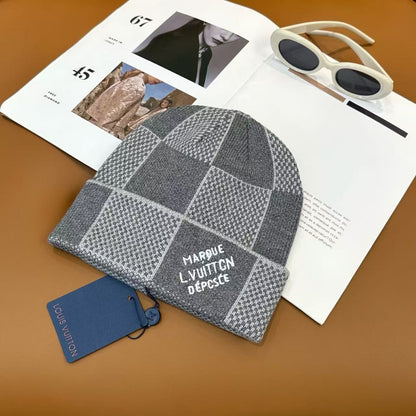 2025 New Embroidered Knitted Woolen Hat
