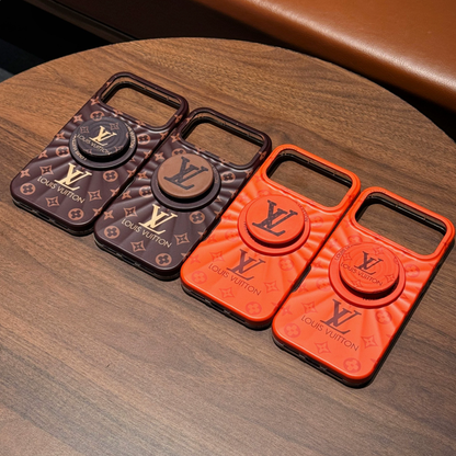 2026 New Magnetic Stand Case with Starry Pattern for Apple 17/16/15/14/13 Trendy Phone Cases