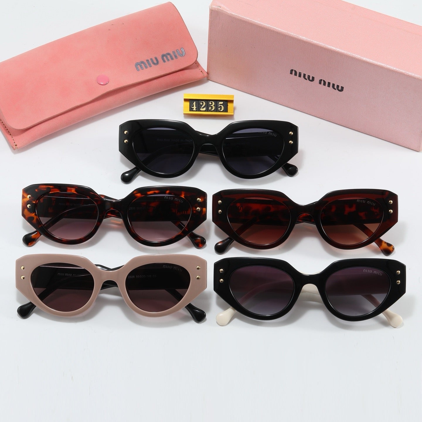 5 colors fashion sunglasses  4235