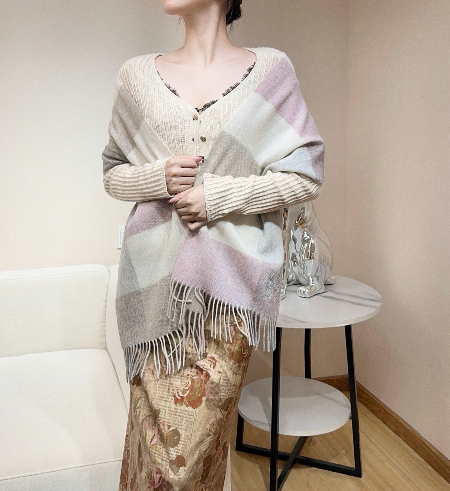 new arrivals ❤️ 2025 [Gentle color scheme, low-key yet elegant ❗ This soft scarf that touches the heart