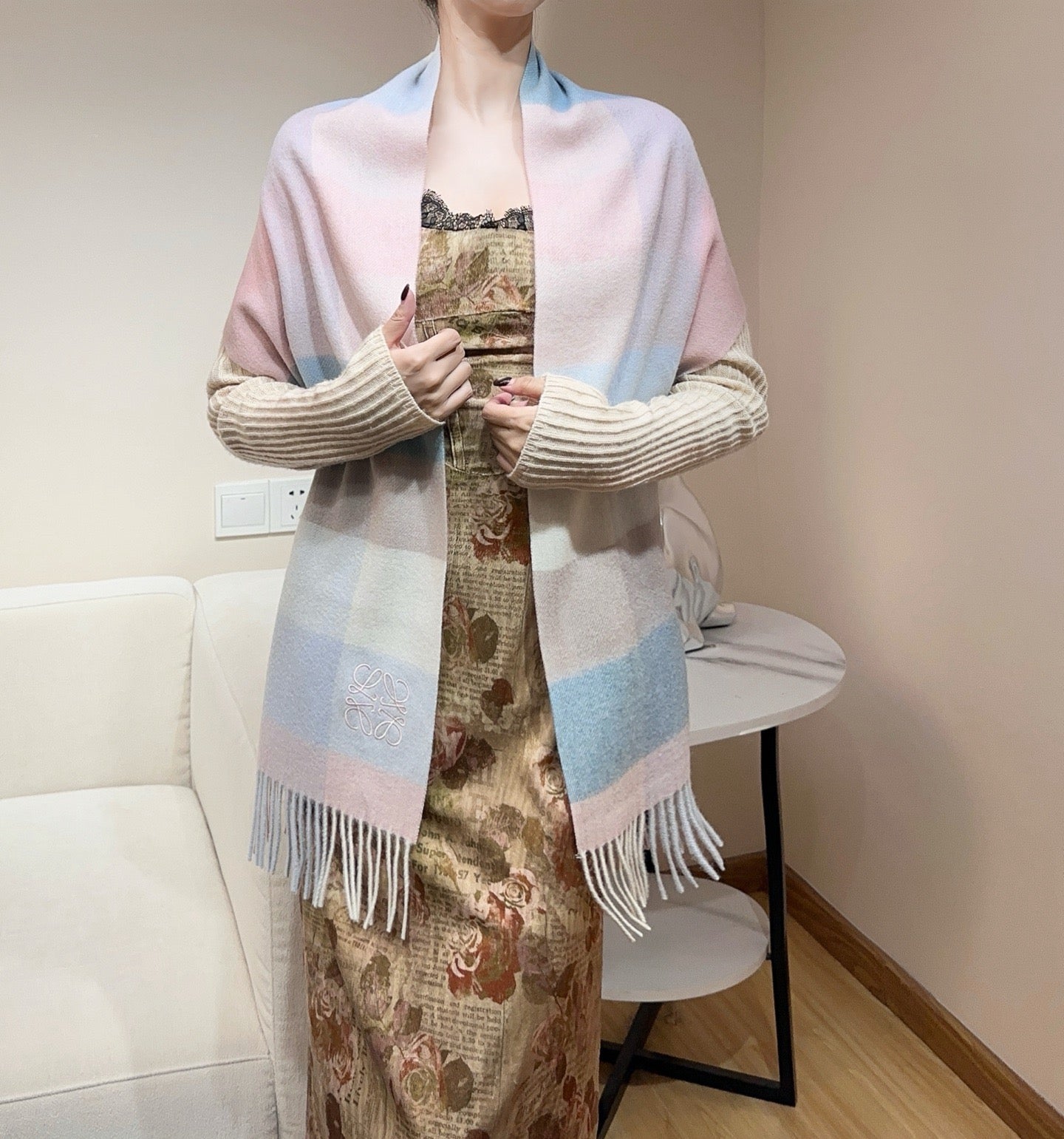 new arrivals ❤️ 2025 [Gentle color scheme, low-key yet elegant ❗ This soft scarf that touches the heart