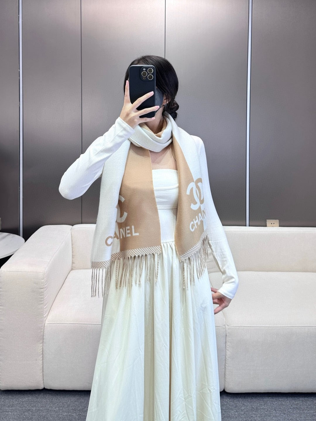 2025 New Double sided Different Color Jacquard