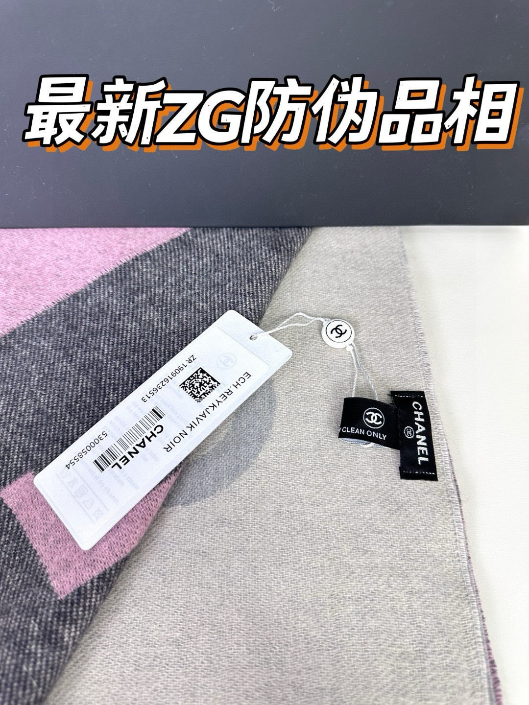 Cashmere double-sided purple natural color and deep gray transition large shawl