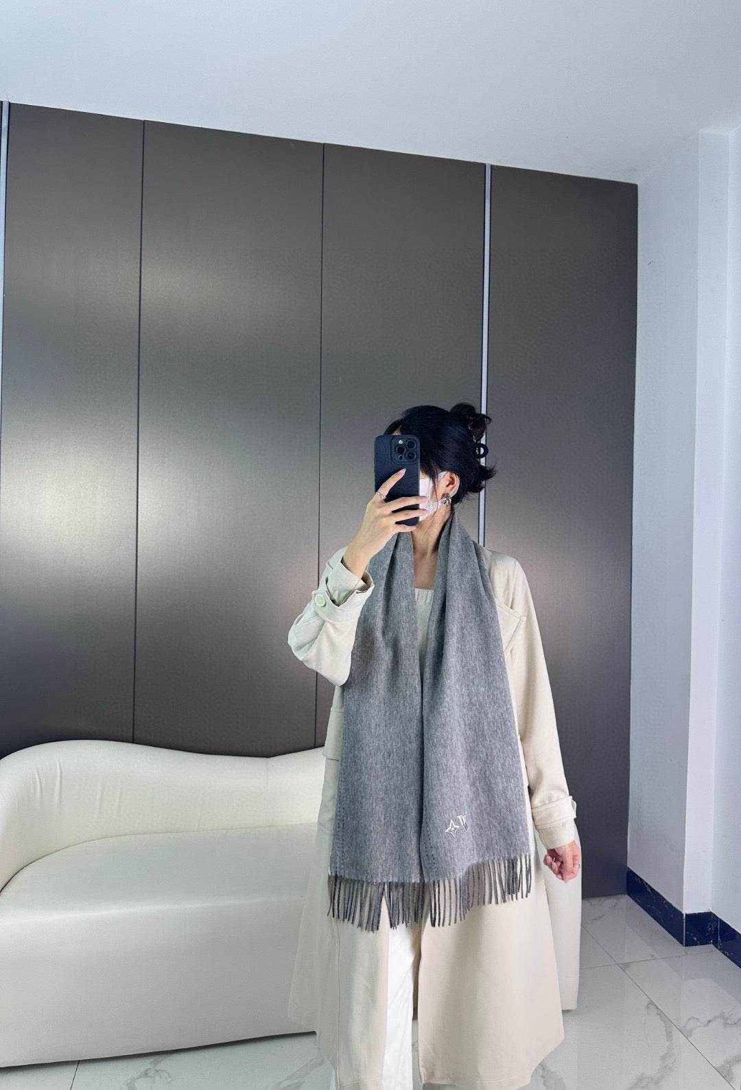 Self kept men's and women's scarves~Fabric, soft, delicate and comfortable