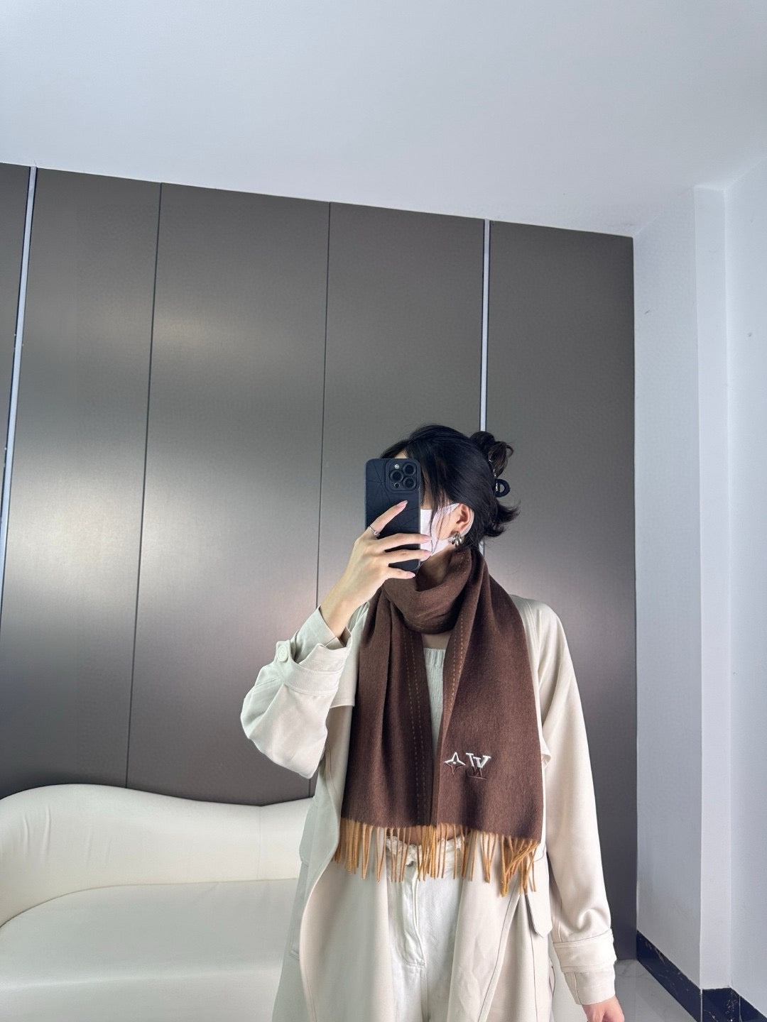 Self kept men's and women's scarves~Fabric, soft, delicate and comfortable