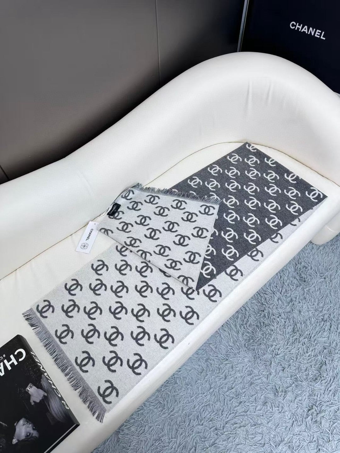 🔥 Classic double-sided scarf shawl