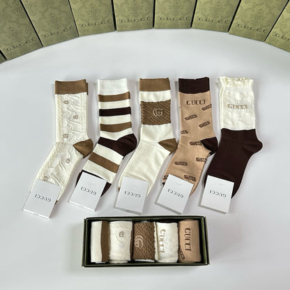 New medium to long stacking socks
