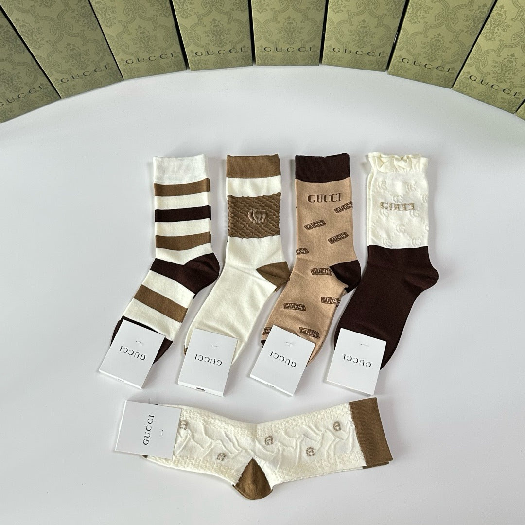 New medium to long stacking socks