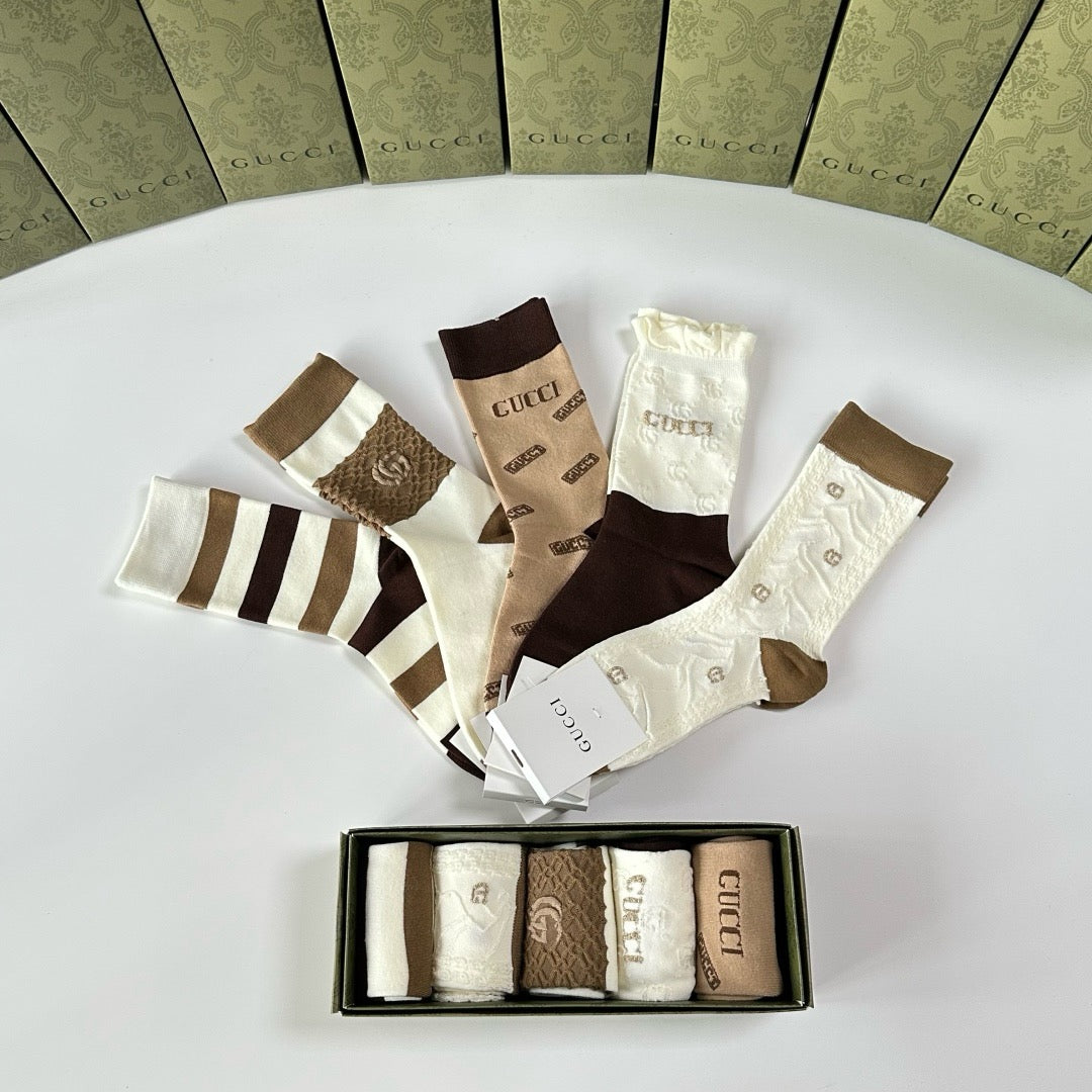 New medium to long stacking socks