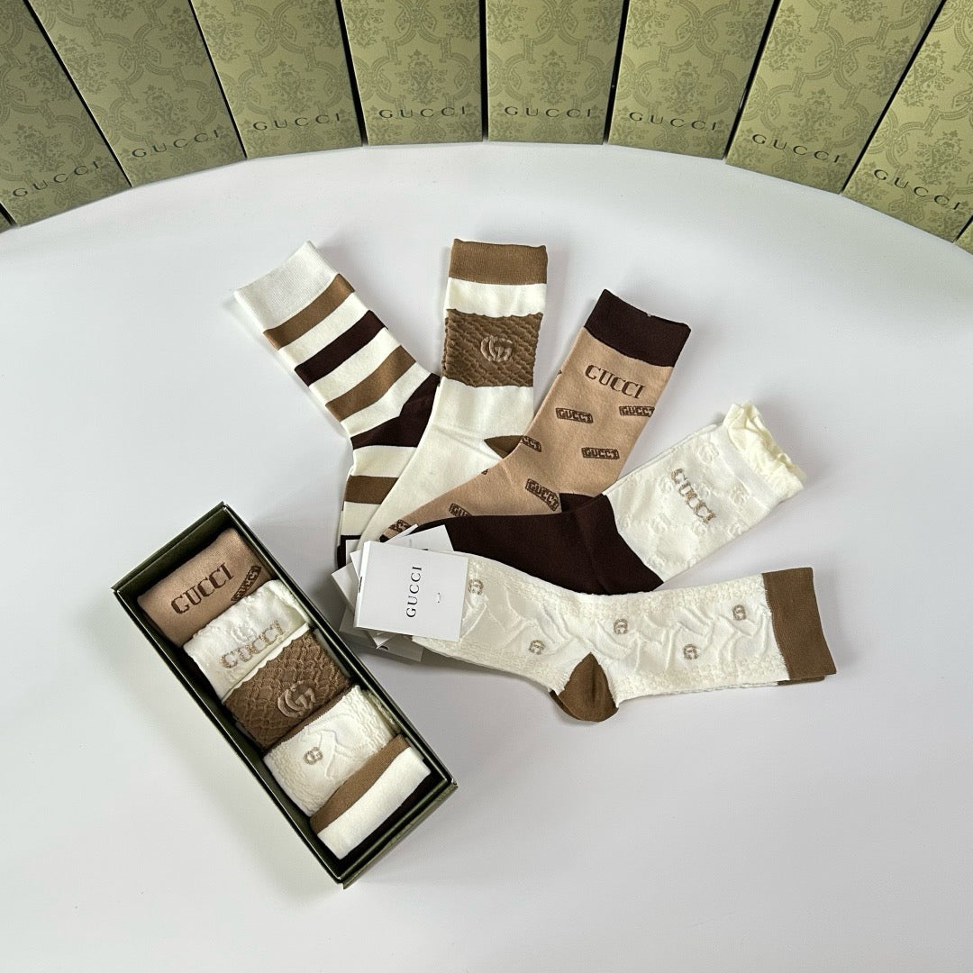 New medium to long stacking socks