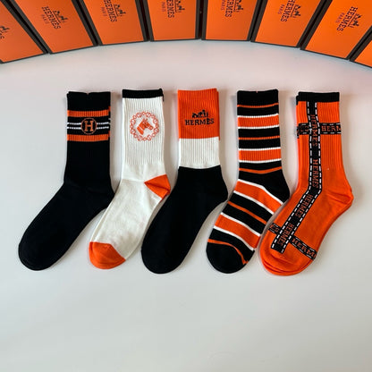 New mid to long tube stacking socks
