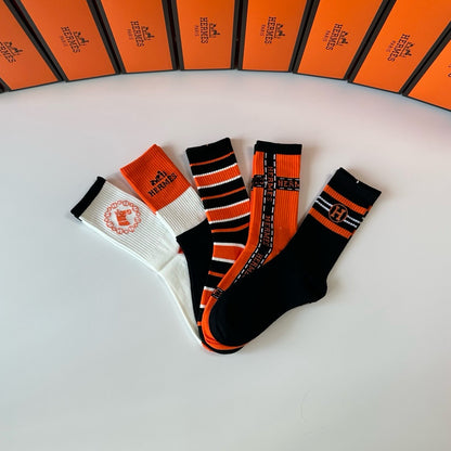 New mid to long tube stacking socks