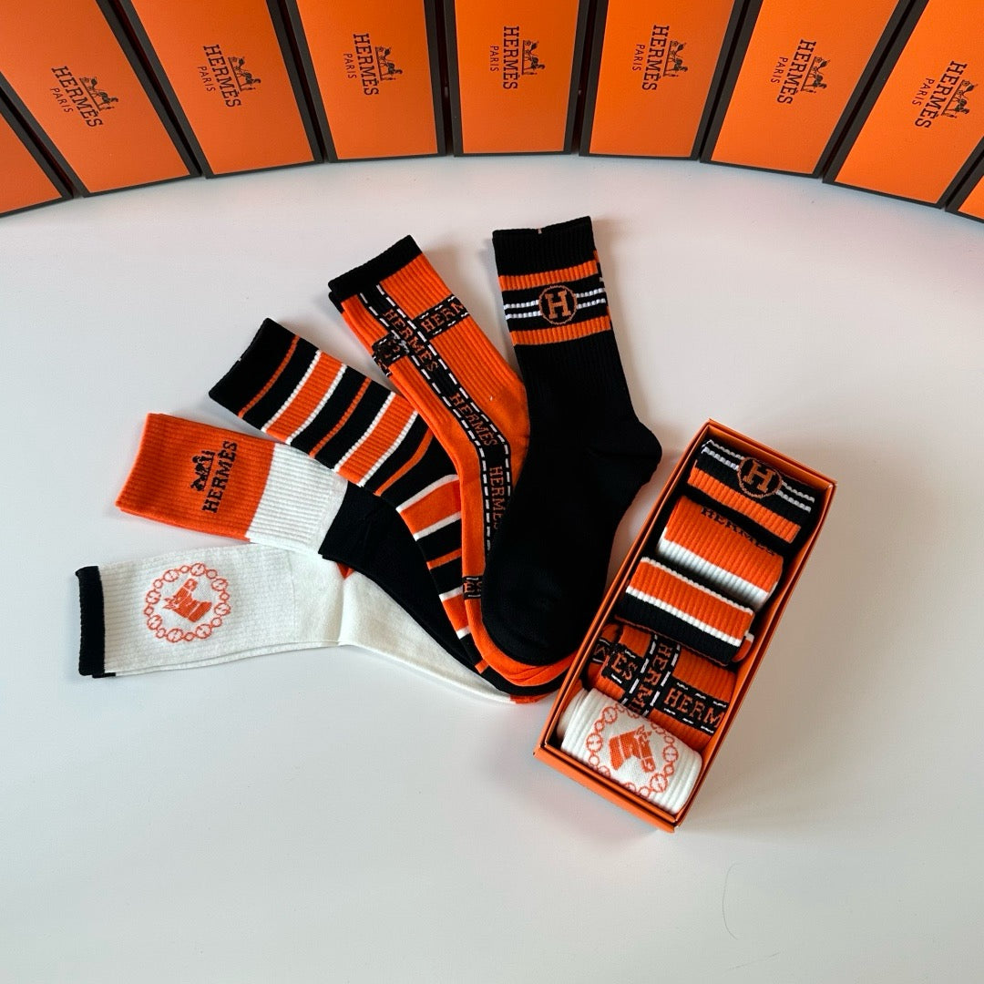 New mid to long tube stacking socks