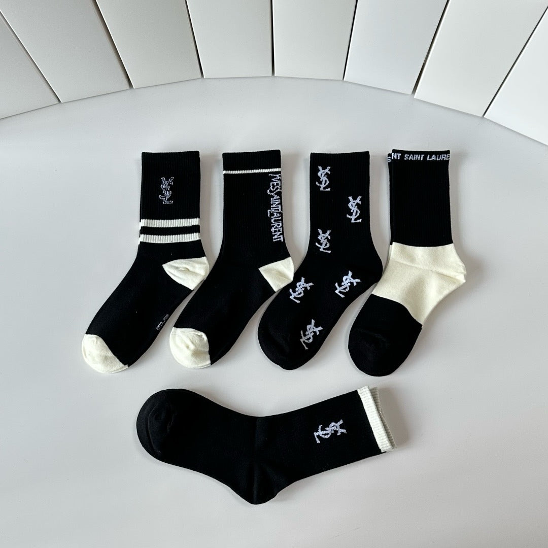 New medium to long stacking socks
