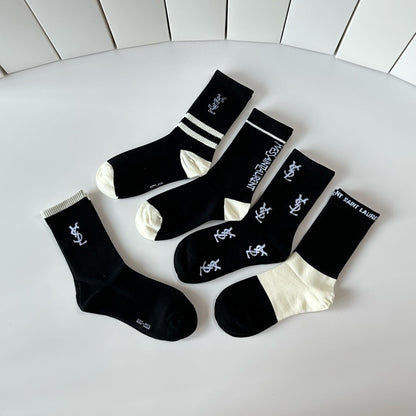 New medium to long stacking socks